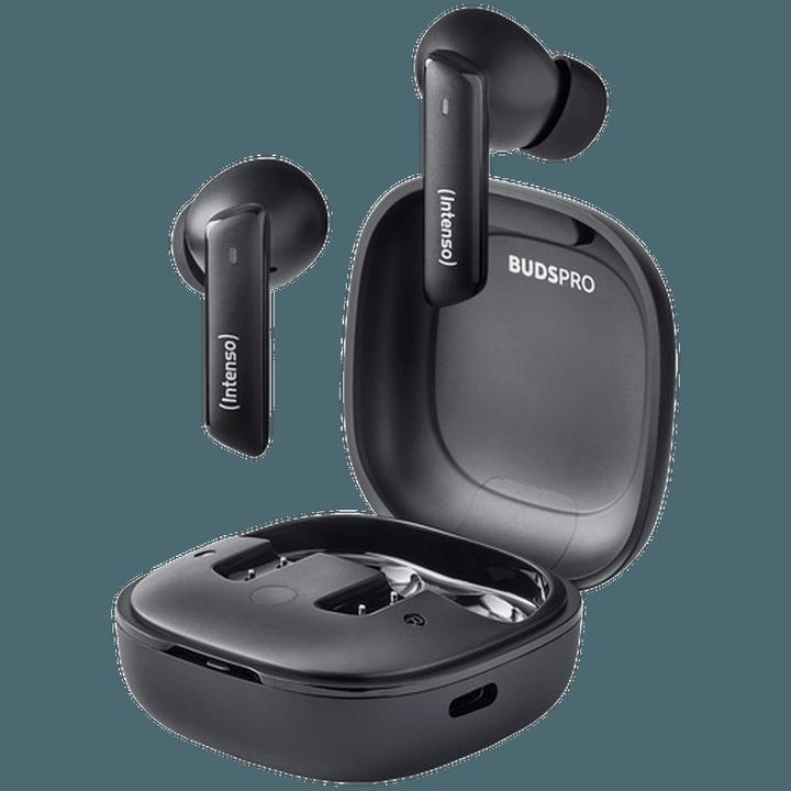 Produktbild Intenso True Wireless Kopfhörer Buds Pro T500AE schwarz (ANC, 9 h, Kabellos)