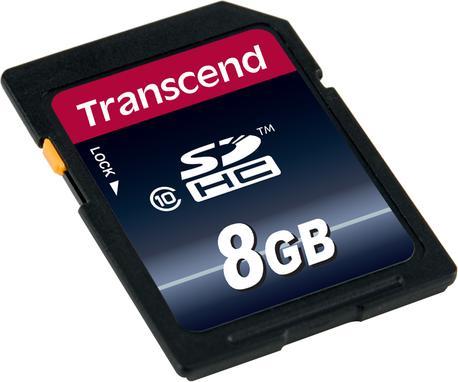 Image du produit Transcend SDHC 200x (8 Go, SDHC, U1, UHS-I)