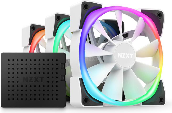 Actual product image NZXT Aer RGB 2 Starter Kit (120 mm, 3 x)