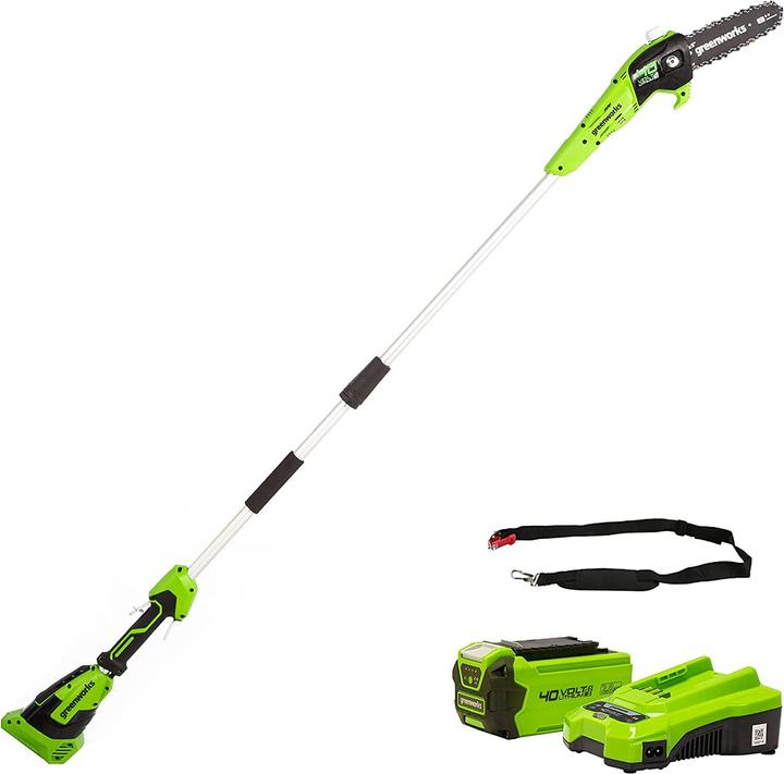 Greenworks Battery-powered pole pruner G40PSFK2 (Battery chain saw)