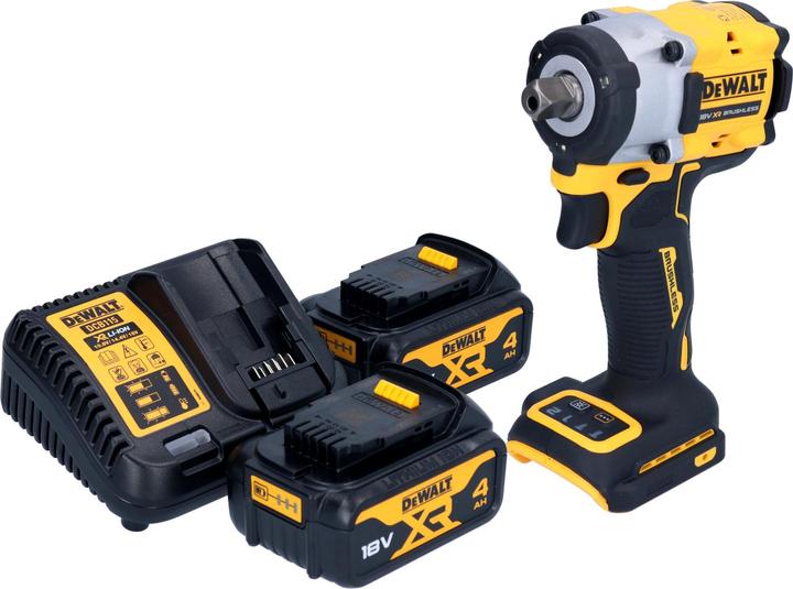 Produktbild DeWalt DCF 922 M2 Akku Schlagschrauber 18 V 406 Nm 1/2" Brushless + 2x Akku 4,0 Ah + Ladegerät (Akkubetrieb)
