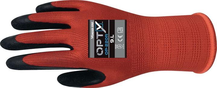 Actual product image Wonder Grip Knitted gloves OPTY OP-220R (7)