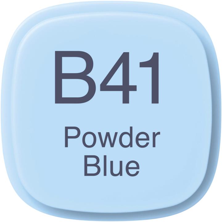 Actual product image Copic Graphic marker Classic type B - 41 (B41 - Powder Blue, 1 x)