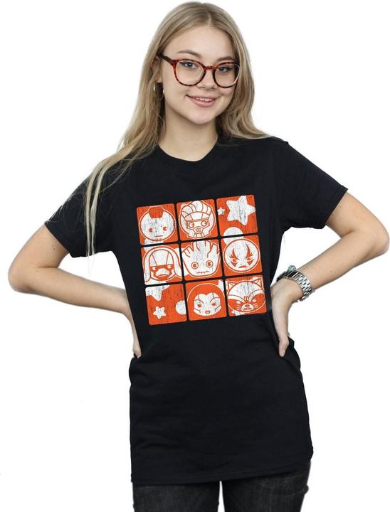 Immagine prodotto Kawaii Guardians Of The Galaxy Retro Maglietta Ampia Donna (XXL)
