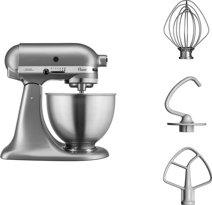 Produktbild KitchenAid 5K45SSESL Küchenmaschine (275 W)