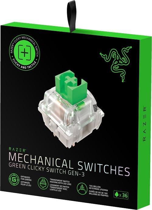 Immagine prodotto Razer Green Switch-Set - 36 Stück