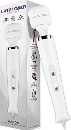 Actual product image Latetobed Wanda Cable White Massager