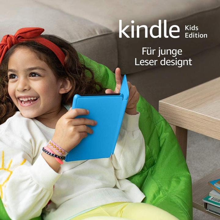 Actual product image Amazon Kindle Kids Edition 2019 (6", 8 GB, Black, Blue)