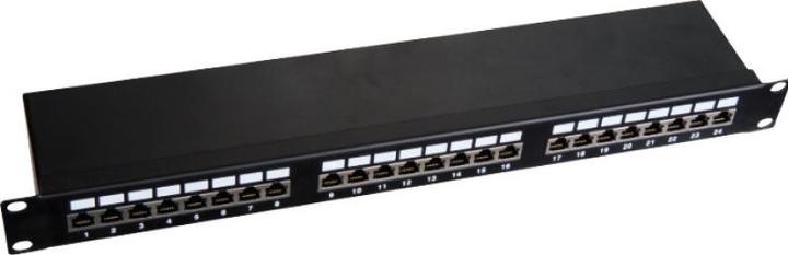 Alantec Patchpanel STP Cat.6 19 colių 1U 24xRJ45 LSA