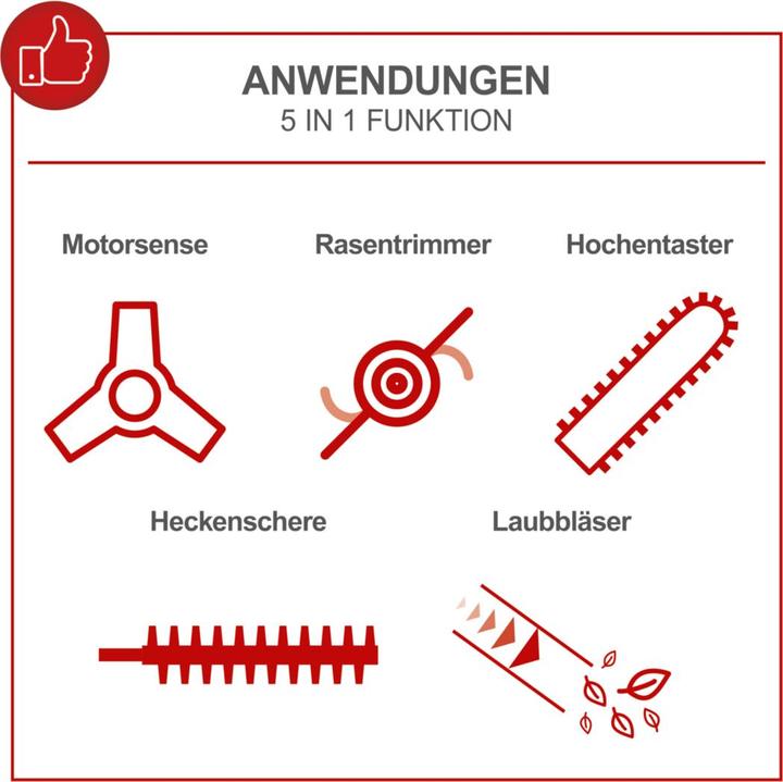 Image du produit Scheppach MTC42-5P (Taille-haie à essence)
