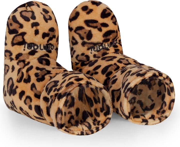 Produktbild Normani Körnerpantoffeln für die Mikrowelle Leopard (40)