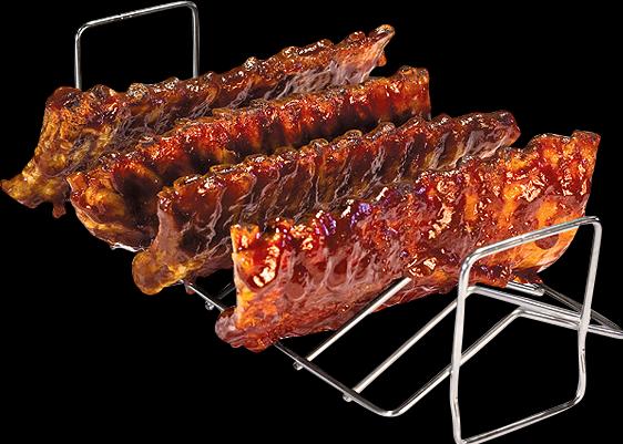 Actual product image BBQ Master Rib and roast rack