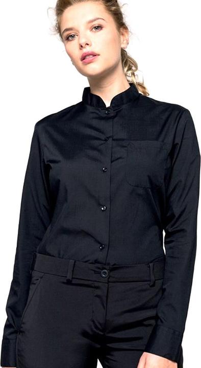Produktbild Kariban Langarmhemd Mit Stehkragen (XS)