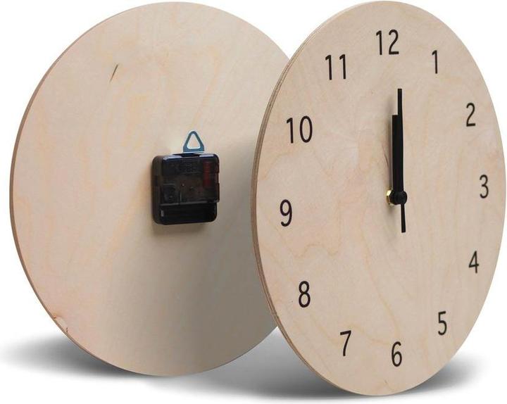 Immagine prodotto Artland Orologio da parete con cappuccino e cornetto fumante T5XO (30 cm)
