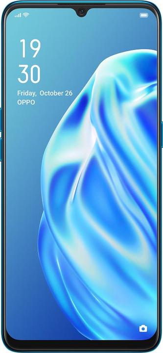 Productafbeelding OPPO A91 (128 GB, Vurig blauw, 6.40", Dubbele SIM + SD, 48 Mpx, 4G)