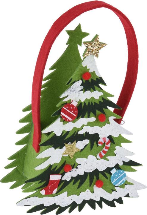 Koopman Filztasche Weihnachtsbaum