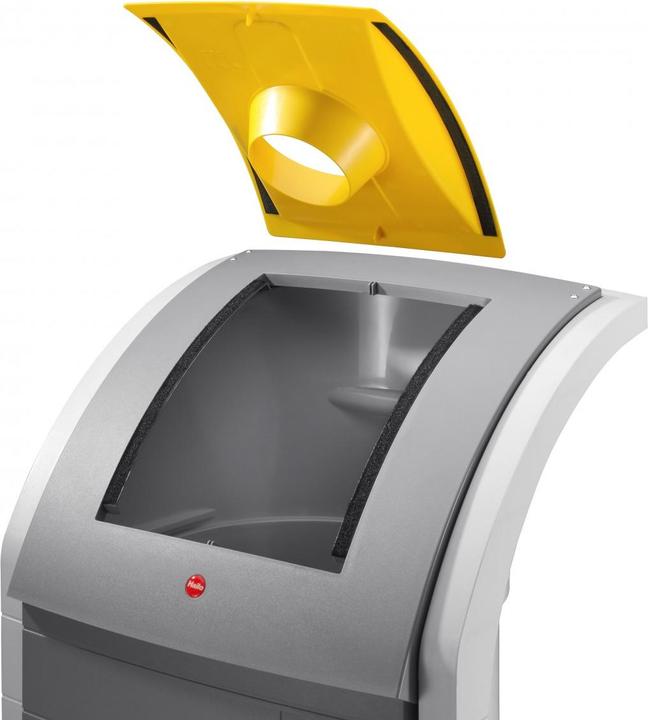 Actual product image Hailo ProfiLine WSB Design Plus XXXL, recyclables collector, 120 litres, silver (120 l)