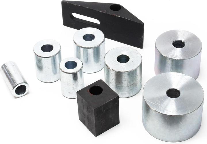 Produktbild Wiltec Biegegerät Biegemaschine Rund Vierkant Flach Bau Stahl Rundbiegen Bieger (49.20 mm)