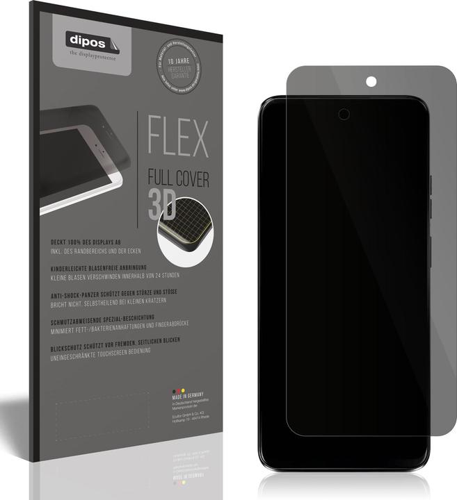Actual product image Dipos Privacy Screen Protector Full Cover (1 Piece, Motorola Moto G35)