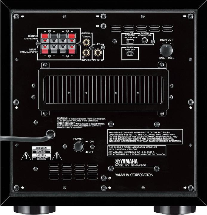 Image du produit Yamaha Ns-Sw200 (1 pièce, 130 W)