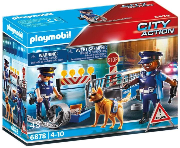 Produktbild Playmobil Police-Strassensperre (6878, Playmobil City Action)