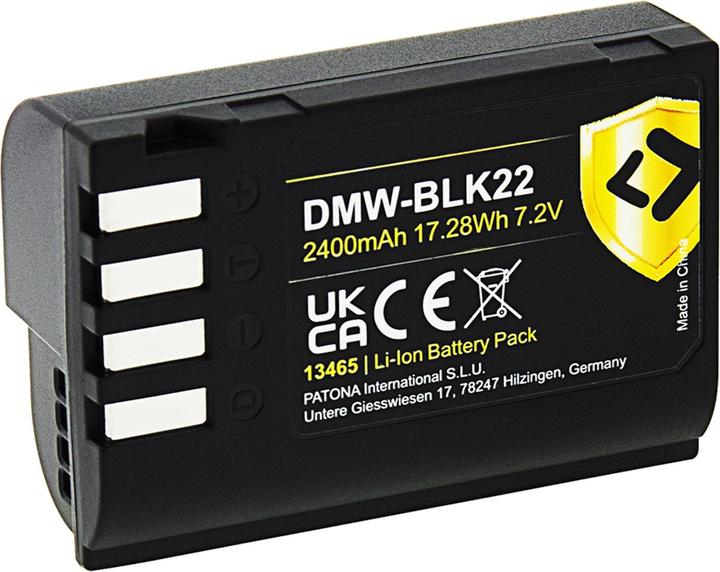 Immagine prodotto Patona Proteggere la batteria DMW-BLK22 (Batteria della fotocamera)