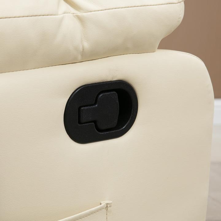 Actual product image Homcom Massage chair with reclining function and remote control