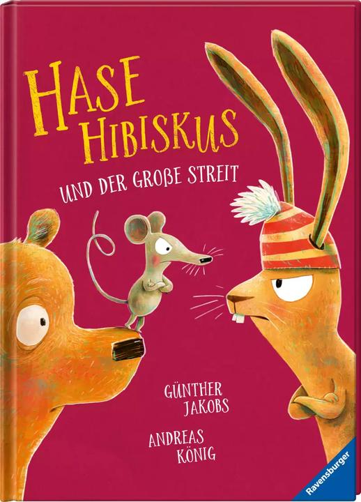 Actual product image Ravensburger Hase Hibiskus und der grosse Streit (German, Andrew King, 2021)