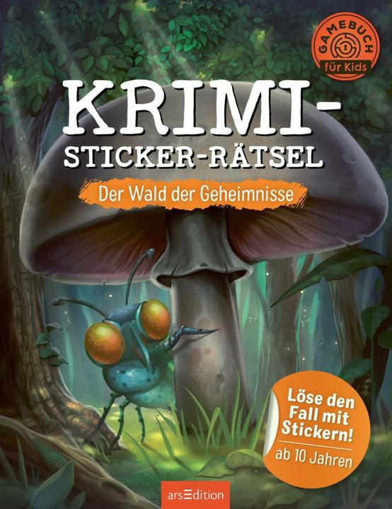 Produktbild Krimi-Sticker-Rätsel – Der Wald der Geheimnisse