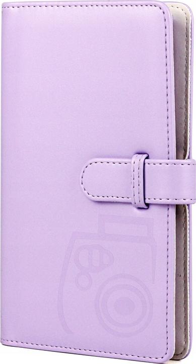 Actual product image Loveinstant photo album for Fuji Instax Mini 7 8 9 11/96 photos - purple (7.6 x 5 cm)
