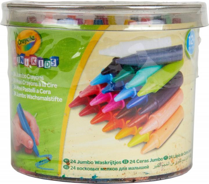 Actual product image Crayola Mini Kids - Dick wax crayons (Multi-colours, 24 x)