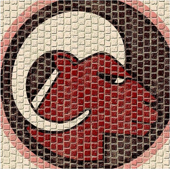 Immagine prodotto Block Cuit. Mosaico in pietra ceramica - Segno zodiacale Ariete (21 x 21 cm)