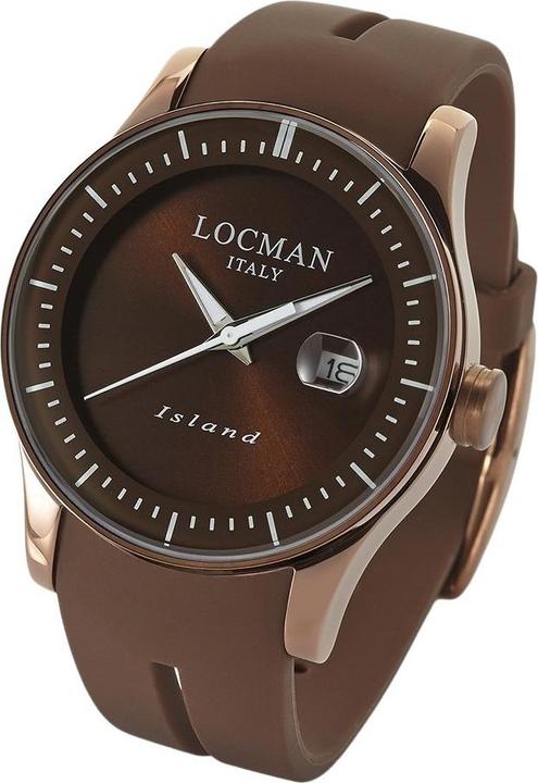 Actual product image Locman Italy Men's Watch Iceland brown Ref. 0600 (Analogue wristwatch, 40 mm)