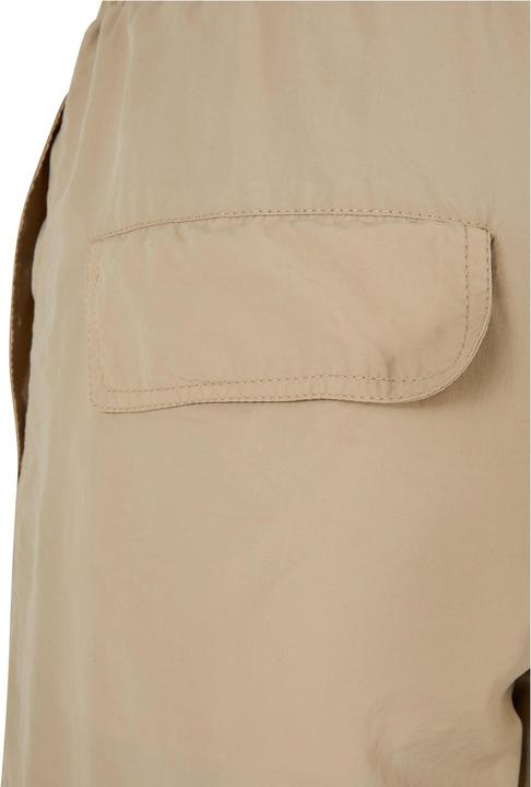 Actual product image Urban Classics Ladies Wide Crinkle Nylon Cargo Pants (S)