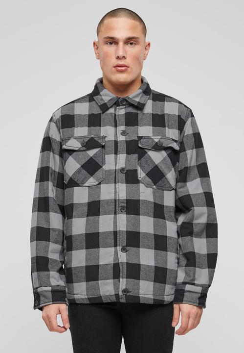 Actual product image Brandit Lumber outdoor jacket size L colour black/charcoal (L)