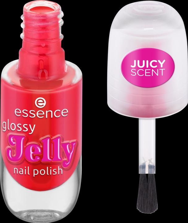 Produktbild essence glossy Jelly nail polish (3 Sugar High, Farblack)
