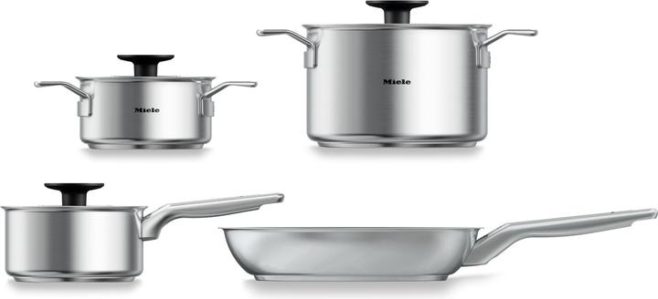 Immagine prodotto Miele KMTS 5704-3 (Set di pentole e padelle da cucina, Acciaio inossidabile)