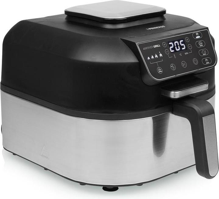 Produktbild Princess 01.182092.01.001 Airfryer Grill- 2 in 1- tempratuurmeter - 5.6 liter - 4 voorgeprogrammeerde program