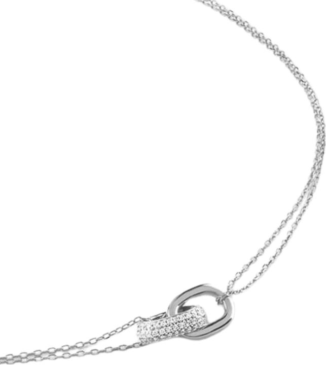 Produktbild Guess 16-18"NUANCE TWO LINKS NK Halskette (Silber 925)