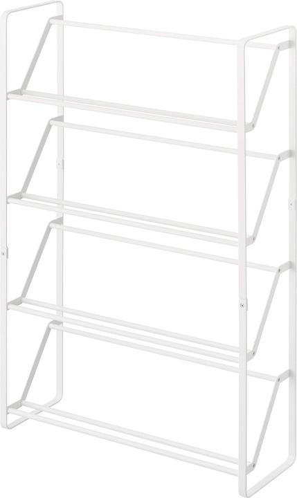 Produktbild Yamazaki 4-stöckiges schmales Schuhregal FRAME (53 x 17.5 x 80 cm)