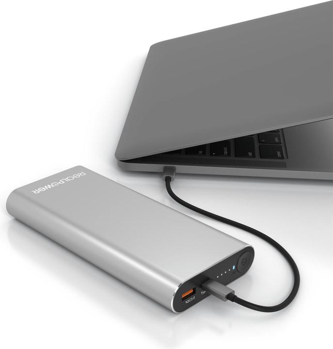 Actual product image RealPower Powerbank PB-20000 PD Pro + 65 Watt USB C Charge (20000 mAh, 100 W, 72 Wh)