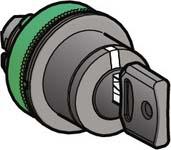 Image du produit Schneider Electric Flush Orange Ill Selector Switch Head 2p