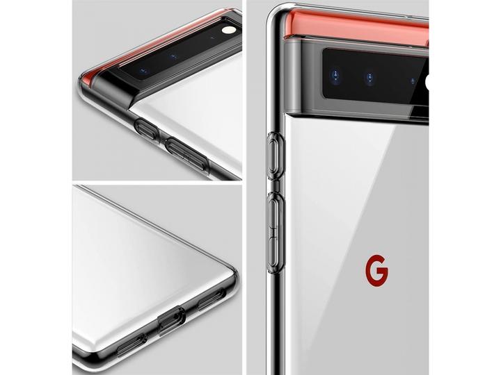 Actual product image Screenguard Google Pixel 6 Flexible TPU Clear Case (Google Pixel 6)