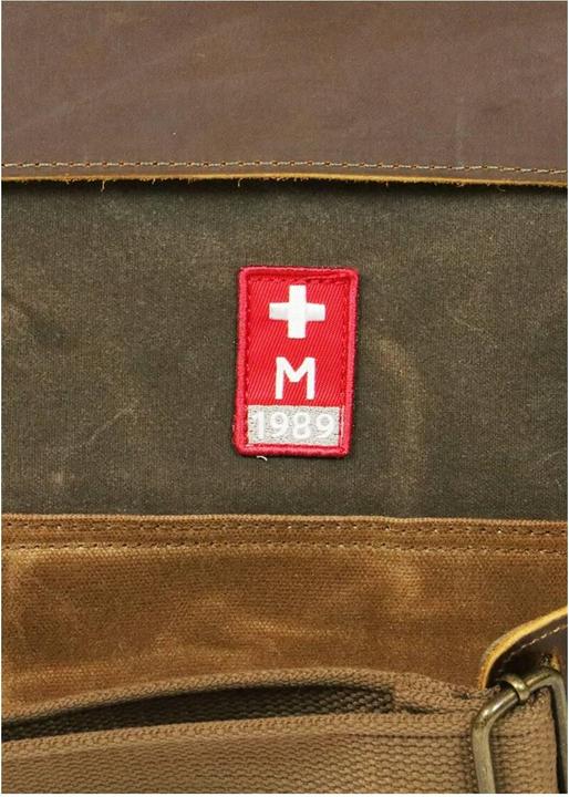 Image du produit Army Shop #4 Porte-documents en toile de tente de l'armée cirée