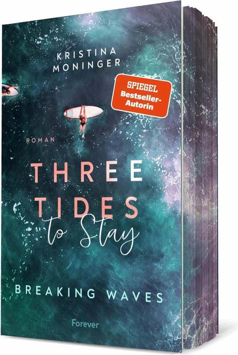 Produktbild Three Tides to Stay (Breaking Waves 3) (Deutsch, Kristina Moninger, 2024)