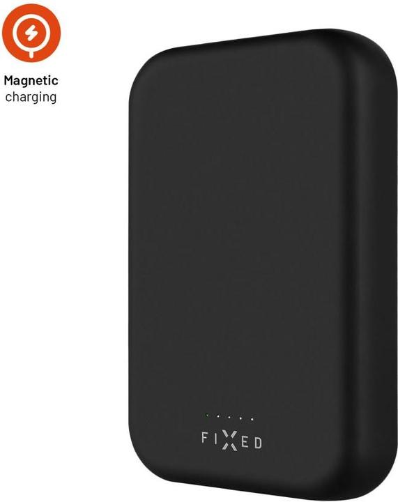 Actual product image Fixed MagZen Trådløs PD 20W Power Bank 10.000 mAh Sort Powerbank - Sort - 10000 mAh (10000 mAh, 12 Wh)