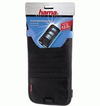 Immagine prodotto Hama Borsa per alette parasole 12 CD, nera