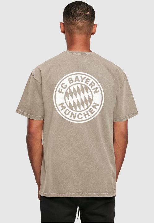 Produktbild FC Bayern München Mia San Mia Acid Washed Heavy Oversize Tee - 111613 (M)