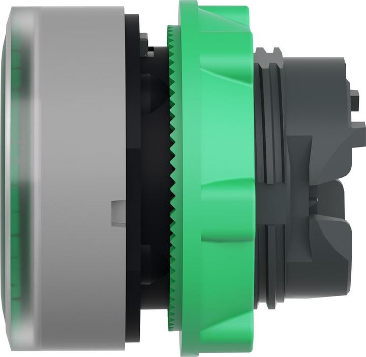 Produktbild Schneider Electric Leuchtdrucktaster, Front, gerillt, ZB5AW333SC0