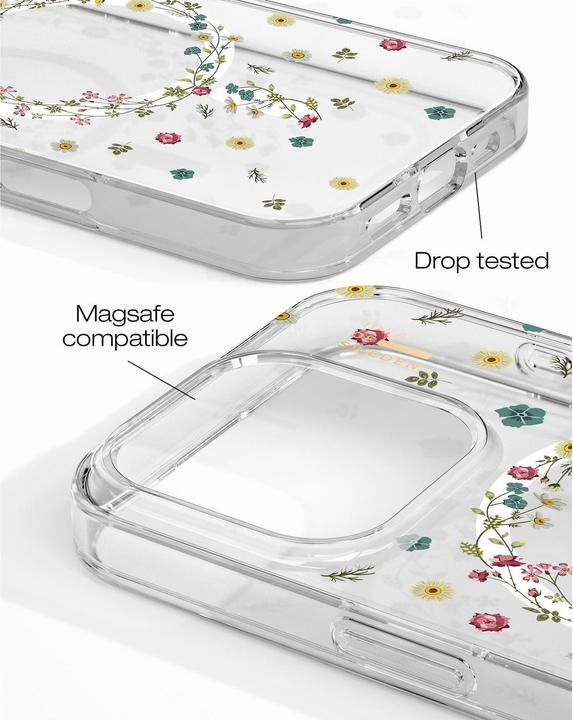 Actual product image iDeal Of Sweden Magsafe Designer Hard-Cover Petite Floral (Apple iPhone 16 Pro Max)
